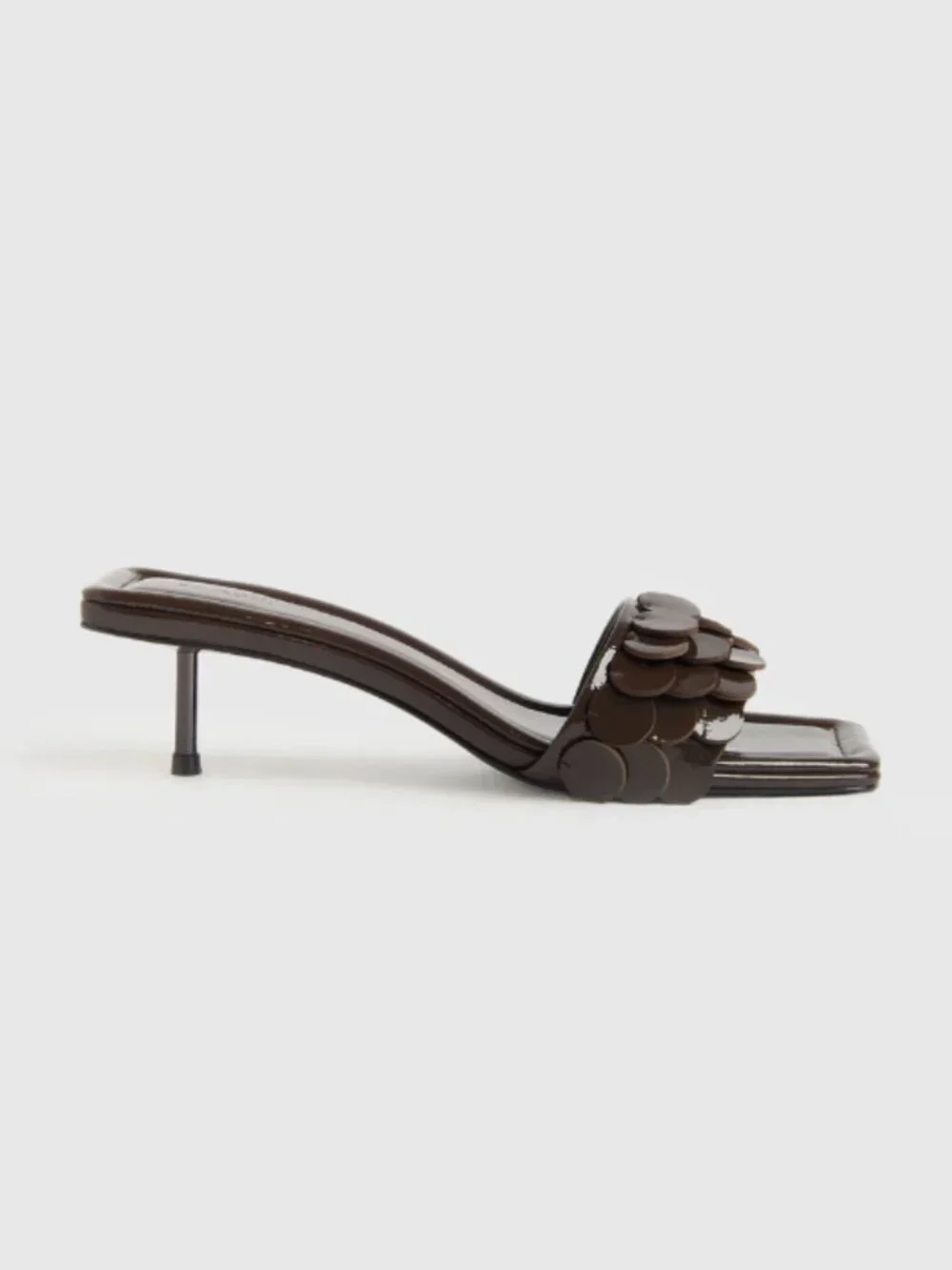 BRAND NEW NEVER WORN ST. AGNI Women's Paillette Kitten Heel